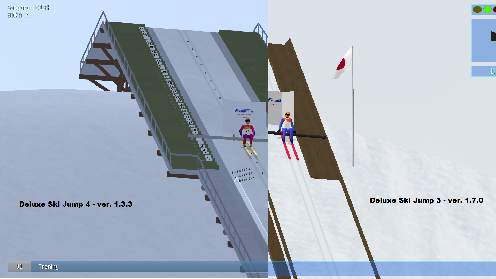 Recenzja Gry Deluxe Ski Jump 4 in Ski Jumping 5